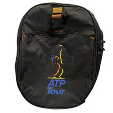 Vintage Adidas Rucksack ATP Tour Tennis 80er 80s 90er 90s Retro Schwarz Orange
