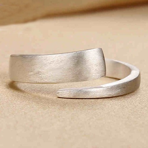 925er silberring matt - 925er,