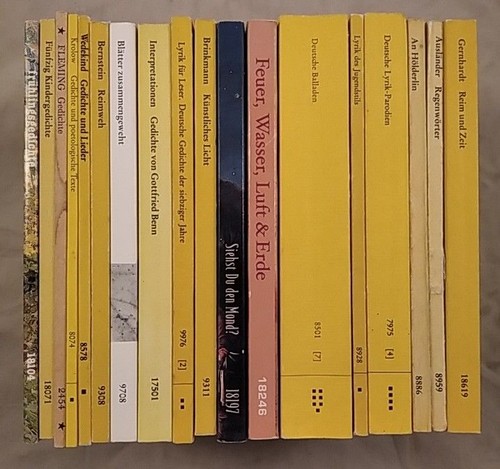 Konvolut von reclam heften - von, 17