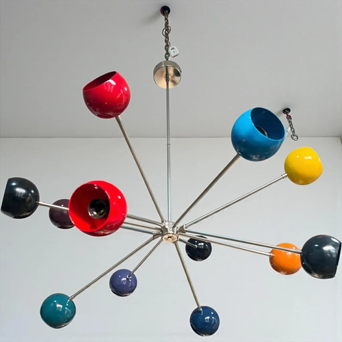 Mehrfarbig schirm sputnik - 12,