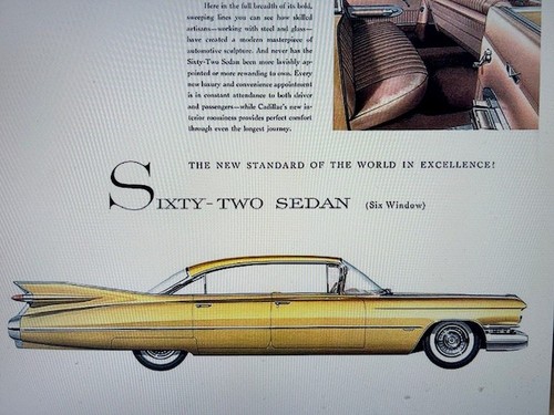 Cadillac 1959 1960 prestige - cadillac,