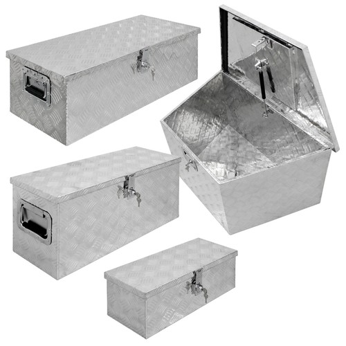 Aluminium transportkiste - aluminium,