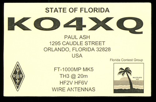 Qsl karte radio usa ko4xq - 1,