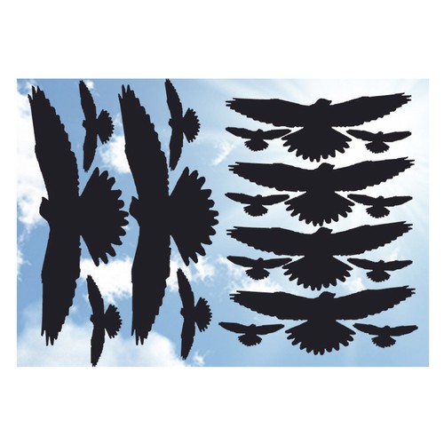 Vogelschreck xxl set - 36, tlg