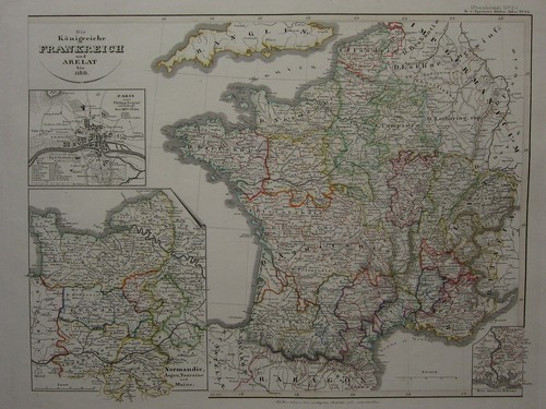 1846 spruner antik historische - spruner,