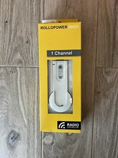 Funk-Handsender Schellenberg 1-Kanal mit Wandhalterung weiß