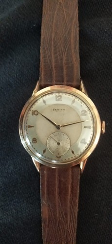Zenith dual tone watch - zenith,