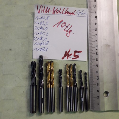 VHM-Hochleistungsbohrer-Set
