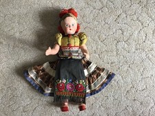 Trachtenpuppe aus Ungarn, 60er