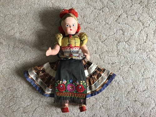 Trachtenpuppe aus ungarn - trachtenpuppe, ungarn,