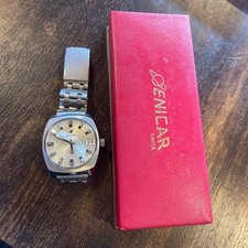Enicar Automatik Silber Uhr
