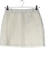 FASHION UNION Glockenrock Damen Rock Gr. DE 38 wollweiß Casual-Look