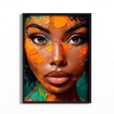 Modernes Bild auf Kunstleder