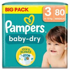 Pampers Windeln - Baby Dry Gr. 3 Midi 6-10kg - Monatsvorrat - 240St.