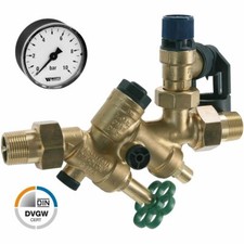 Syr Trinkwasser Sicherheitsgruppe Syrobloc 24 3/4" 6 oder 10 bar mit Manometer