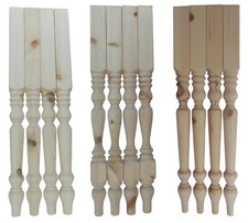 RUSTIC Massiv Kiefer 55*55*736