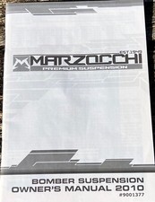 Manual für MARZOCCHI BOMBER