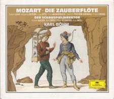 W.A. Mozart - Die Zauberflöte/Der Schauspieldirektor (3-CD, Böhm, Wunderlich)
