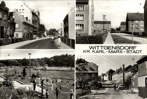 Wittgensdorf chemnitz in - ak,
