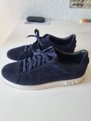 Versace eros suede sneaker men - eros,