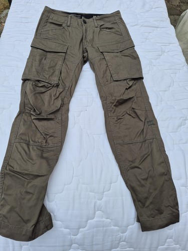 Star cargohose olive - cargohose, grün
