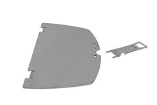 Grillplatte + Heber Plancha f. Weber Q200 Q 220 Q2000 Edelstahl 4mm Grillrost