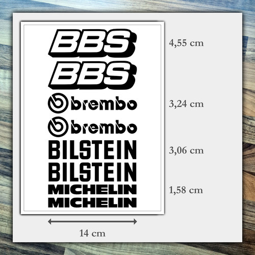 Bbs brembo bilstein michelin - bbs,
