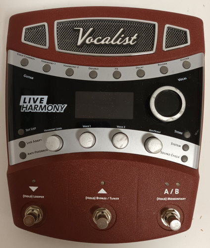 Digitech vlhm vocalist - vlhm, live
