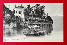 AK Lago Maggiore in Italien um 1907 Isola Bella mit Boot  ( 150193