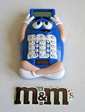 M&M M&M 's Mini Taschenrechner in BLUE blau