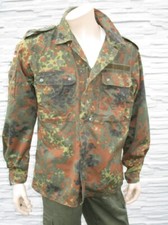 Original Bundeswehr Feldbluse Flecktarn BW Bluse Hemd Jacke Feldhemd