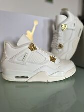 Air Jordan 4 Metallic Gold