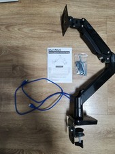 Huanuo HNSS12 Monitor Tisch Desk Monitorhalterung mit Gasfederung Vesa 22-35" 