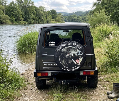 Reserveradabdeckung mit