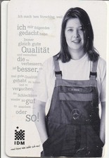 O 0208 05.2000 - MERCEDES - DAIMLER - BENZ - MITARBEITERIN  - Telefonkarte