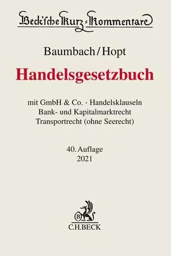 Handelsgesetzbuch mit gmbh - mit,