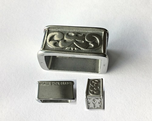 Breiter edelstahl ring - edelstahl, d-ring