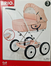 Brio Kinderwagen, Puppenwagen GULL 24891167, Orange, 43x47x71cm, NEU/OVP