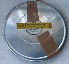 Original Film-FECHTKAMPF  DEUTSCHLAN UNGARN Filmdose  Metall 24cm für 16 mm Film