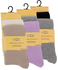 2 | 4 Stück Kinderstrumpfhosen Einfarbig Mädchen Jungen Strumpfhose Baumwolle
