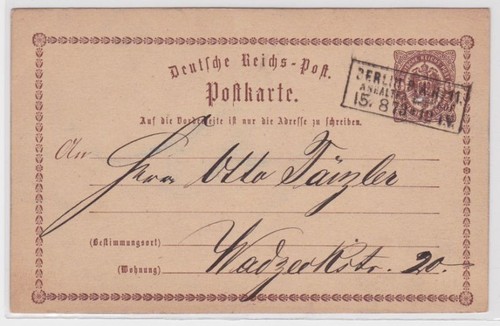 97948 ganzsachen postkarte - dr,