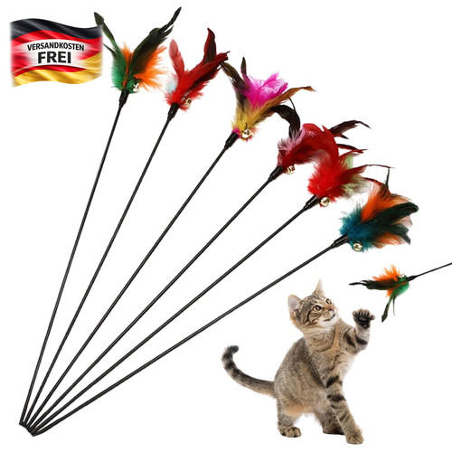 Katzenspielzeug federstab - katzenspielzeug,
