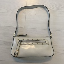 Guess Handtasche weiß Leder