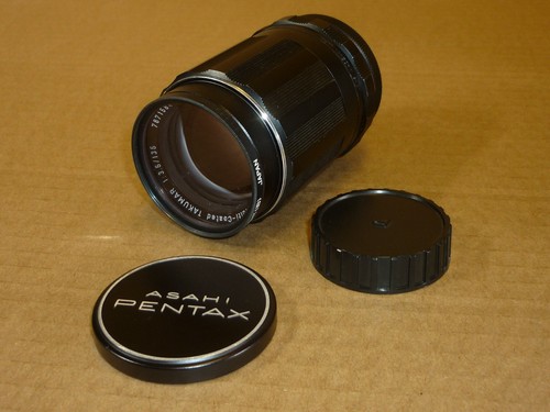 Asahi pentax smc 5 135mm - pentax, m