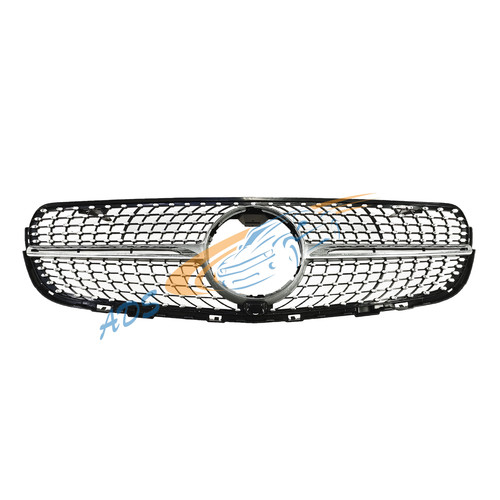 Kühlergrill diamond silber - kühlergrill,