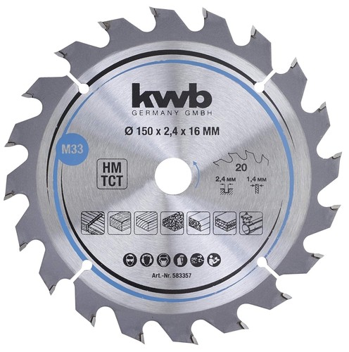 Kwb kreissägeblatt hartmetall - kwb,
