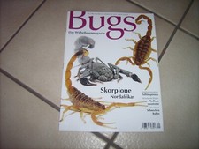 BUGS Nr. 5 Skorpione Nordafrikas ( Amazonas Datz Koralle Aquaristik Magazin)