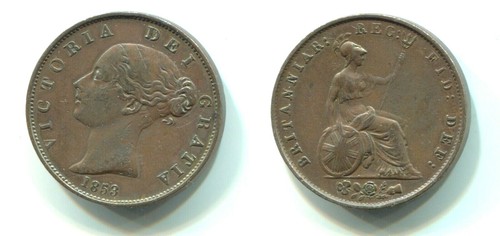Half penny großbritannien - half,