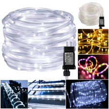 LED Lichtschlauch Außen Lichterschlauch Garten Party Deko IP65 EU Stecker 10-30M