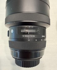 Sigma 24mm dg hsm art - 12-24mm, f/4